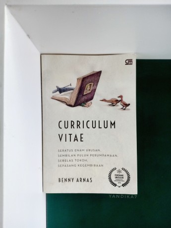 Berimajinasi Bersama Novel Anti-Mainstream: Curriculum Vitae