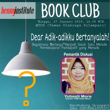 Dear Adik-adikku, Bertanyalah! (Esai Lingkaran Kopdar #2)