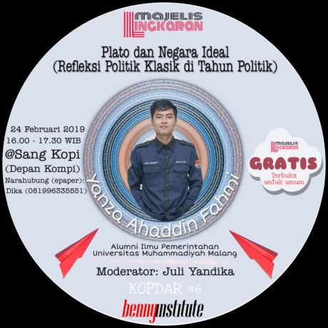 Plato dan Negara Ideal (Esai Lingkaran Kopdar #6)