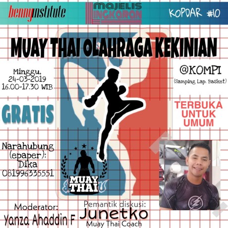 MUAY THAI OLAHRAGA KEKINIAN (Esai Lingkaran Kopdar #10)
