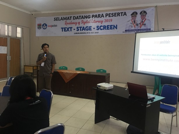 Hari Pertama Residensi Penggiat Literasi 2019